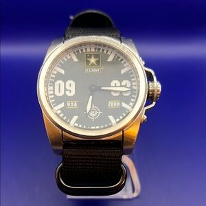 U.S. Army wrist armor Black Tactical Swiss men’s Watch